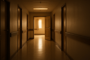 hospice-hallway-symbolic-transition-life-death