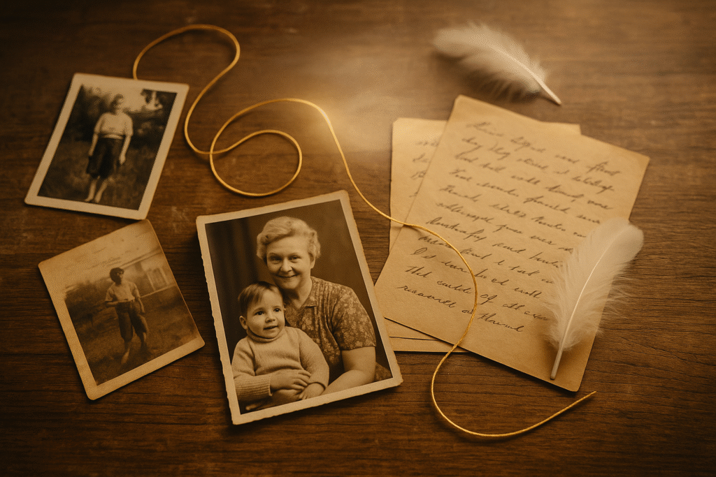 old-photos-of-loved-ones-who-passed-how-to-process-grief-and-loss-after-life-of-grandparents