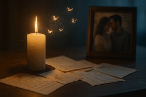 A road opener ritual for love healing, dense emotion transformed into radiance