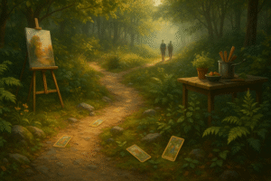 Life approached as a playground, curiosity opening doors that pressure keeps closed