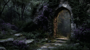 an_ancient_ivy-covered_doorway_in_a_quiet_grove-doorway-to-heaven-psychic-insight