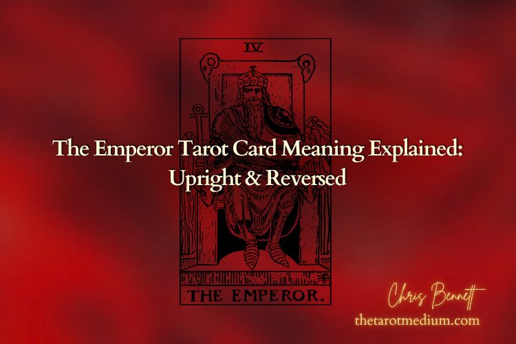 The Emperor tarot card, card four of the Major Arcana, ruled by Mars and Aries, representing authority, structure, protection, and fatherhood. Structure is what love builds when it plans to stay.